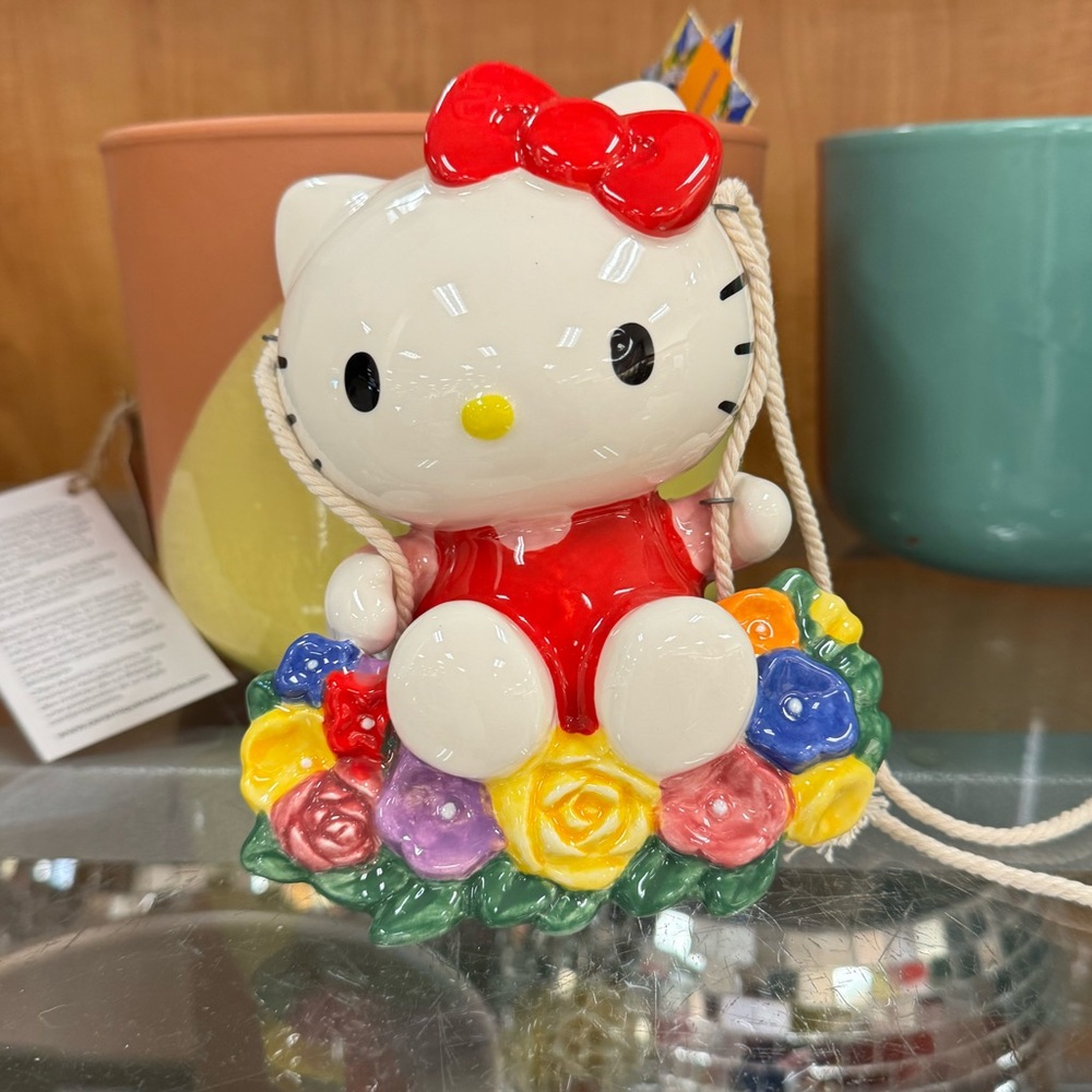Hello Kitty Blue Sky Garden Swinger